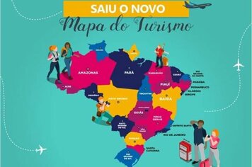 O Ministério do Turismo divulgou o Mapa do Turismo Brasileiro 2019/2021