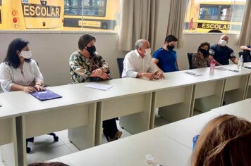 PREFEITO JOÃO BOSCO PARTICIPA DE REUNIÃO DA PÓLO CUESTA EM SÃO MANUEL