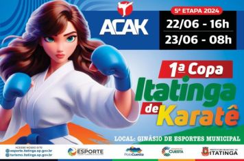 1ª COPA ITATINGA DE KARATE!