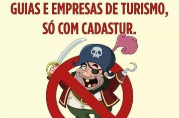 Guias e empresas de Turismo, só com CADASTUR