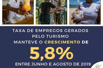 O turismo segue em alta!