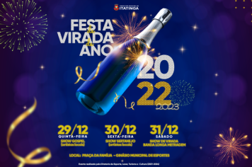 FESTA DE VIRADA DO ANO – 2022