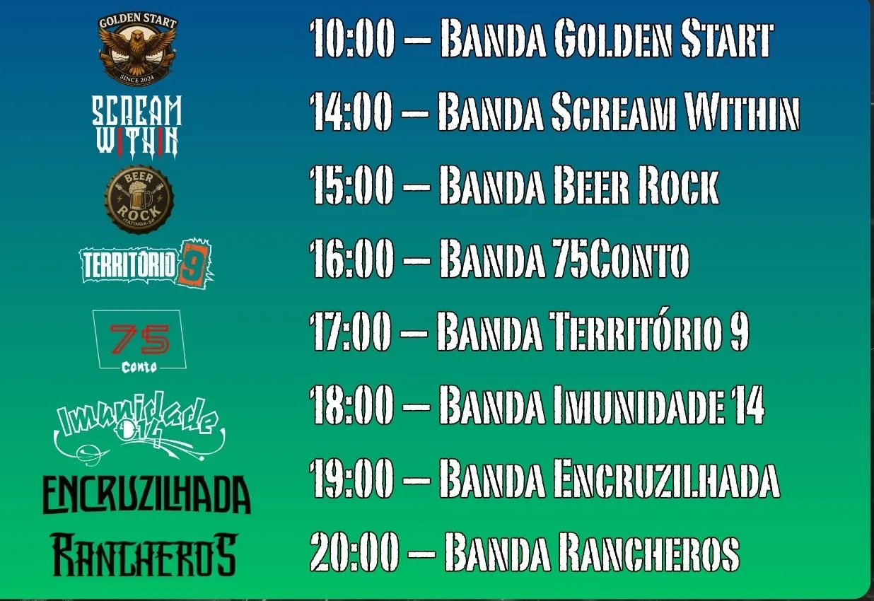 I Festival de Rock de Itatinga 2026