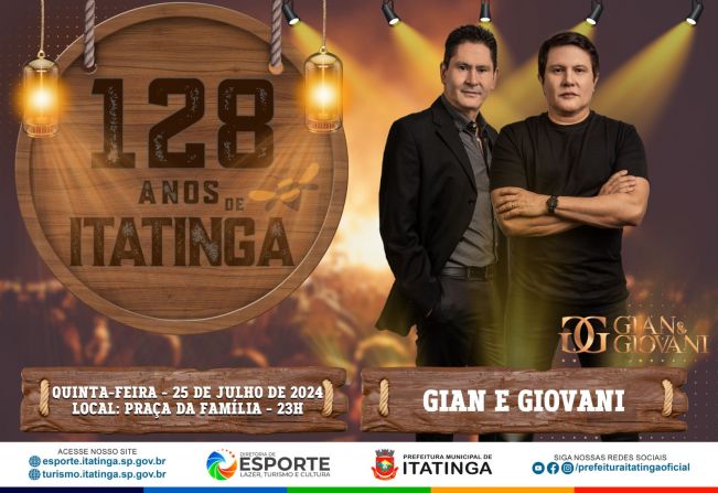 128 ANOS DE ITATINGA