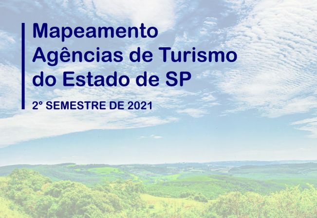 MAPEAMENTO DE AGÊNCIAS DE TURISMO DO ESTADO DE SÃO PAULO