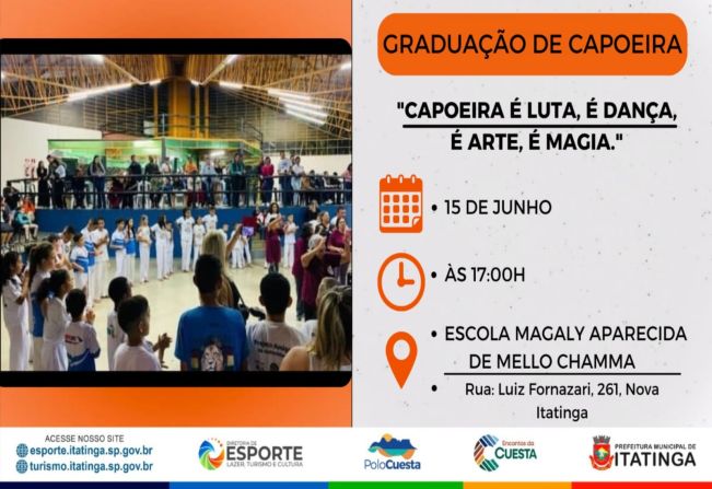 GRADUACÃO DE CAPOEIRA!