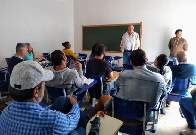 Início do curso de Turismo Rural