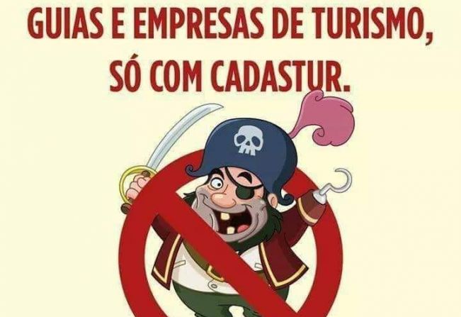 Guias e empresas de Turismo, só com CADASTUR