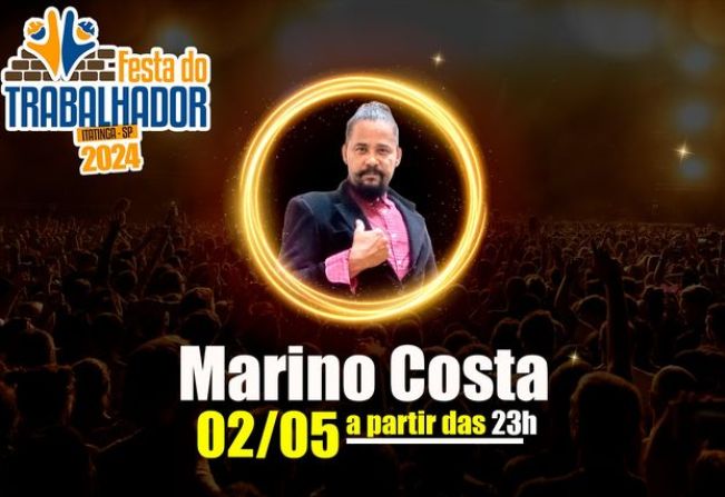 FESTA DO TRABALHADOR - SHOWS COM ARTISTAS LOCAIS.