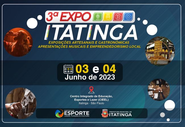 VEM AÍ, 3ª EXPO ITATINGA 